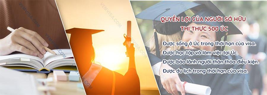 Quyền lợi visa du học Úc