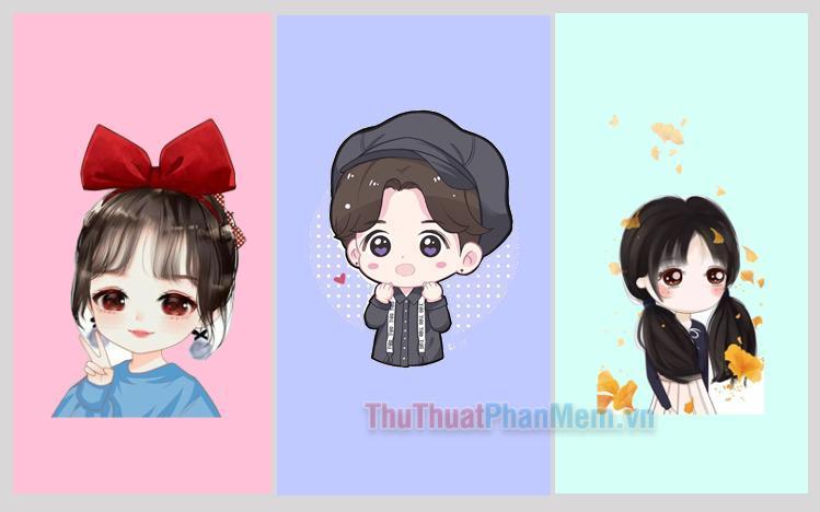 Avatar chibi, avatar cute, hình ảnh đại diện chibi đẹp nhất