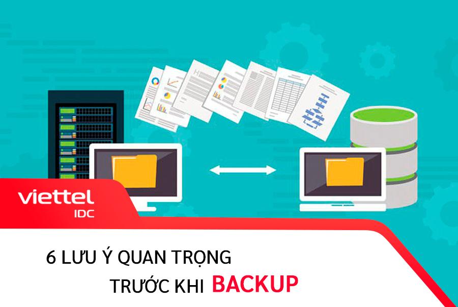 Backup là gì? Cần lưu ý những gì trước khi backup dữ liệu?