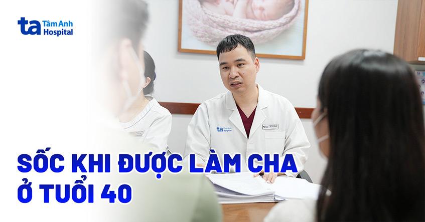 Sốc khi được làm cha ở tuổi 40