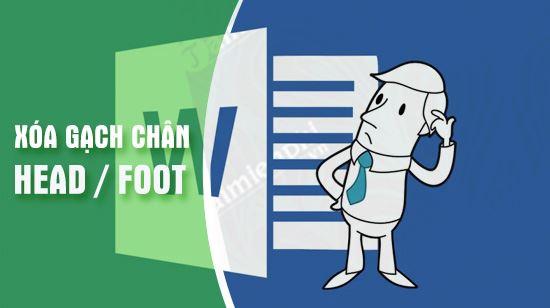 Loại bỏ đường gạch chân trong Header và Footer