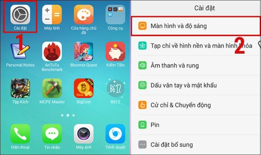 Cách thay đổi, tùy biến kiểu chữ trên điện thoại Oppo độc đáo