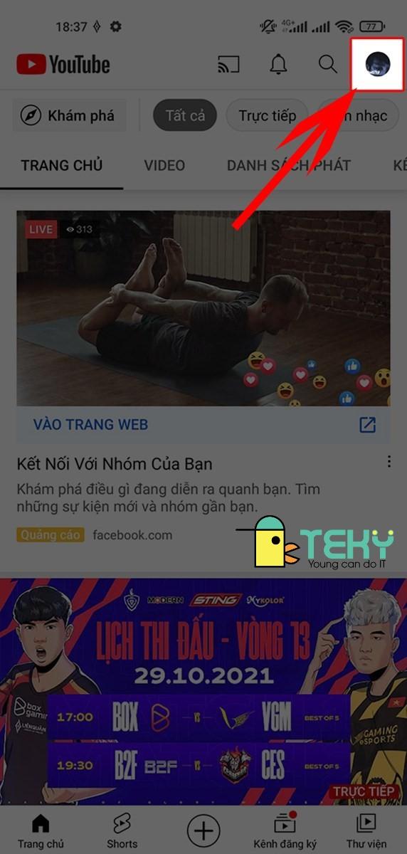 tạo ảnh bìa youtube