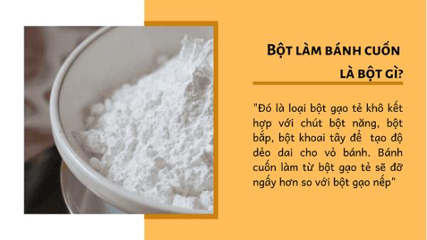 Cách Làm Bánh Cuốn Tại Nhà