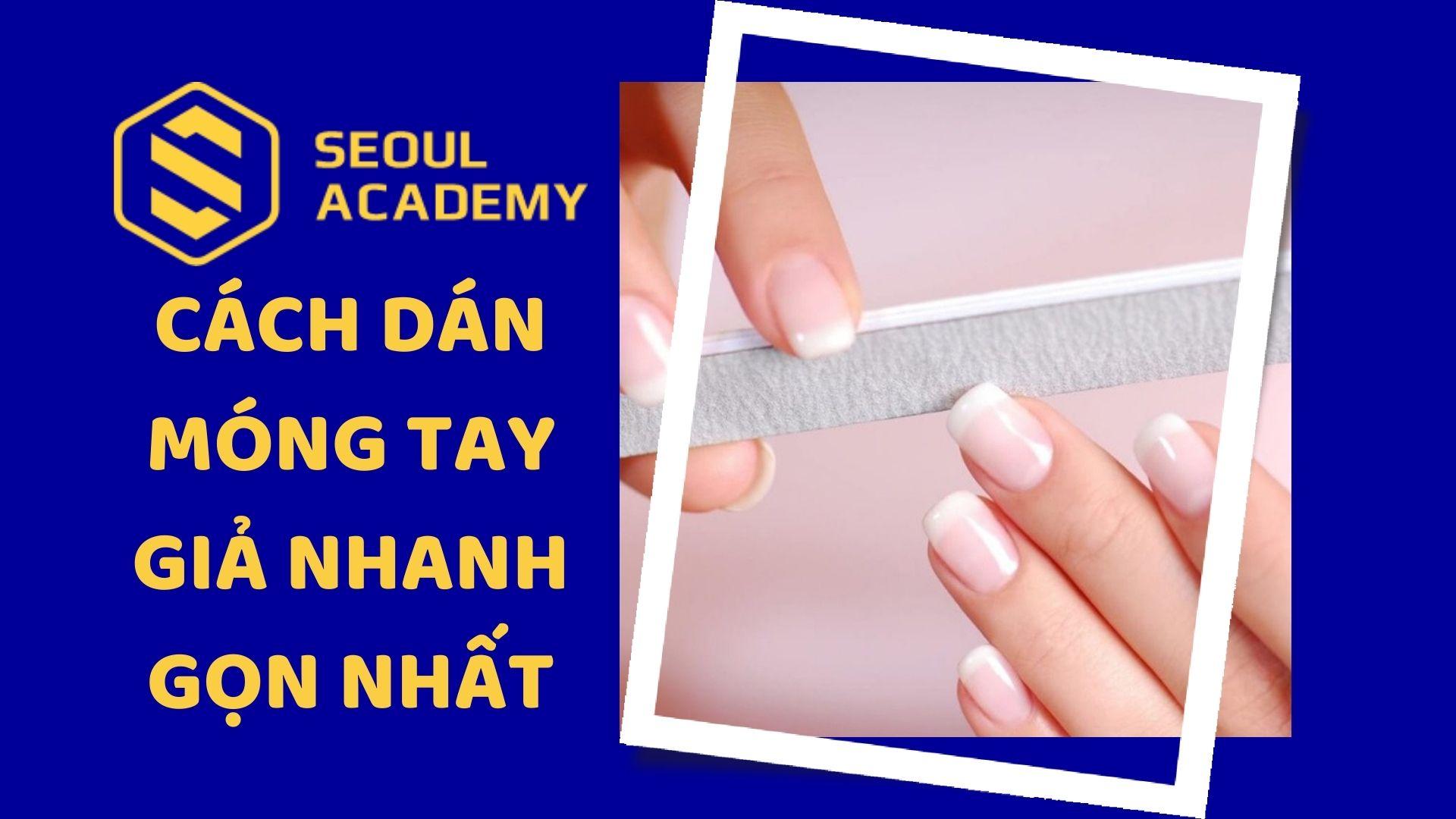 Bộ móng giả đã trang trí sẵn đáng yêu và tiện dụng