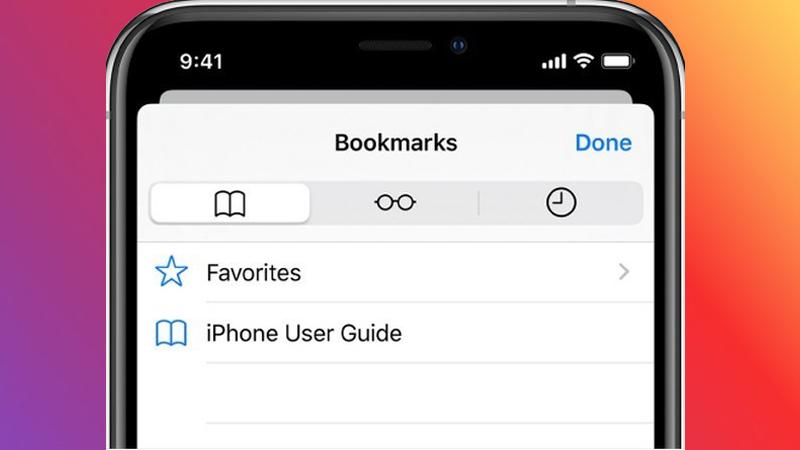 Cách đánh dấu trang web ưa thích Safari trên iPhone
