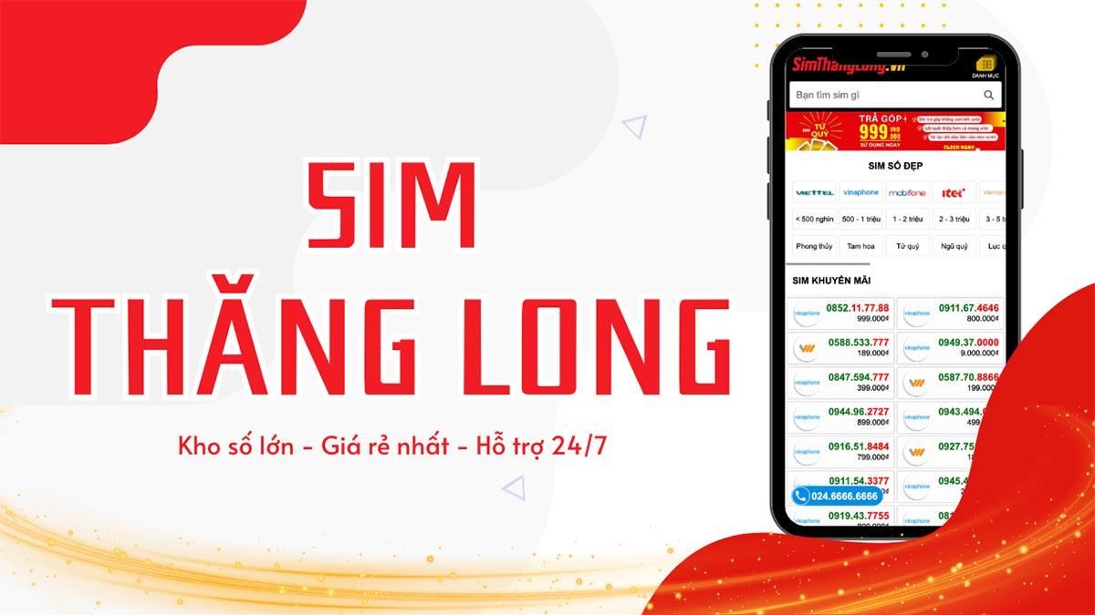 Sim Số Đẹp Sim Thăng Long