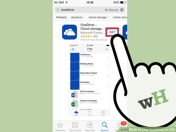 Hướng dẫn sử dụng OneDrive trên thiết bị iOS