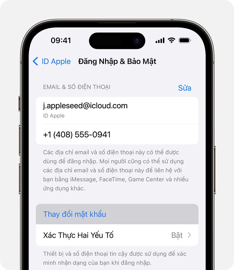 Nếu bạn quên mật khẩu ID Apple