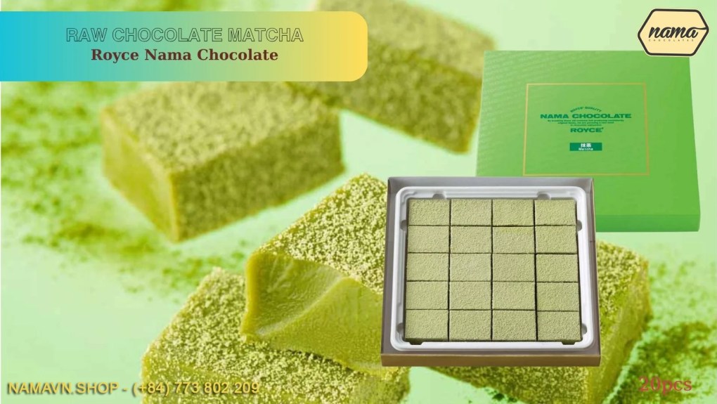 Nama chocolate matcha