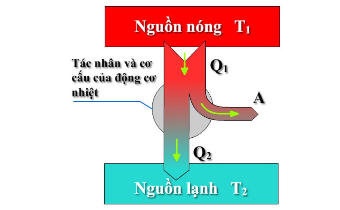 Lý thuyết động cơ nhiệt | Khái niệm, phân loại, cấu tạo & hiệu suất