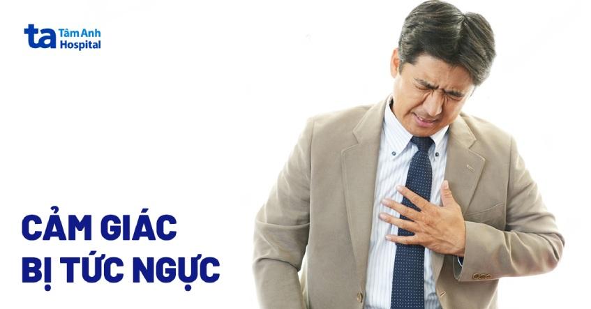 Cảm giác bị tức ngực