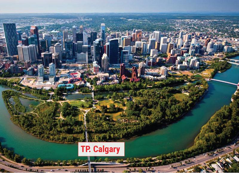 Địa điểm đầu tiên thành phố Calgary