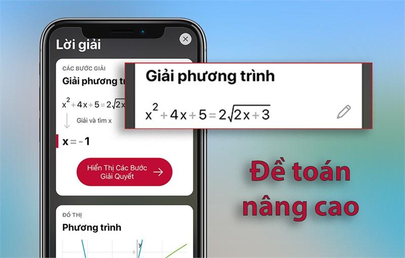 Hiển thị chi tiết các bước giải