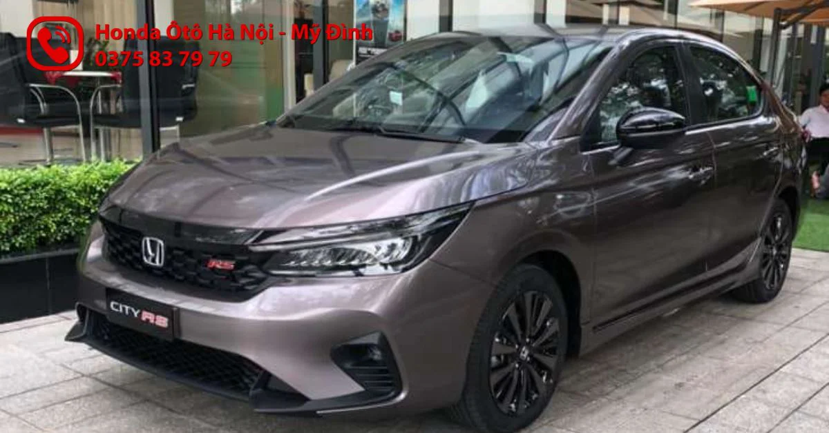 Honda City 2023 màu titan mạnh mẽ