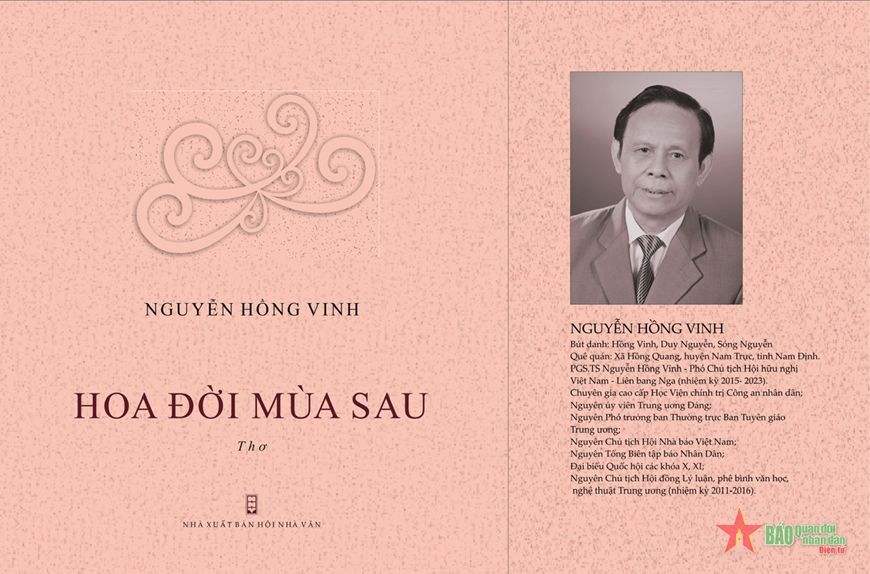 Ra mắt tập thơ “Hoa đời mùa sau” của PGS, TS Nguyễn Hồng Vinh