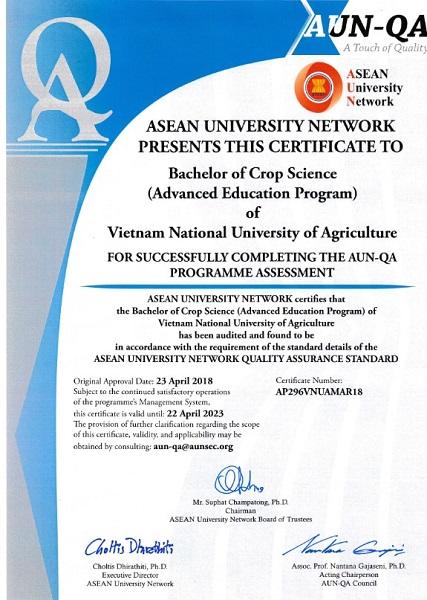 Crop Science (Khoa học cây trồng)