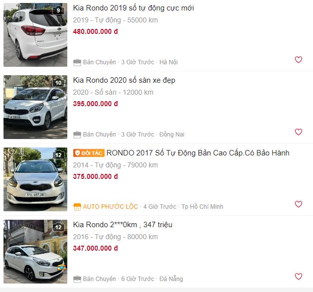 TOP 5 xe Kia 7 chỗ tại Việt Nam giá từ 400 triệu