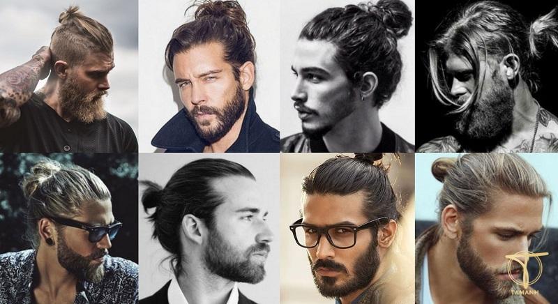 kiểu tóc man bun