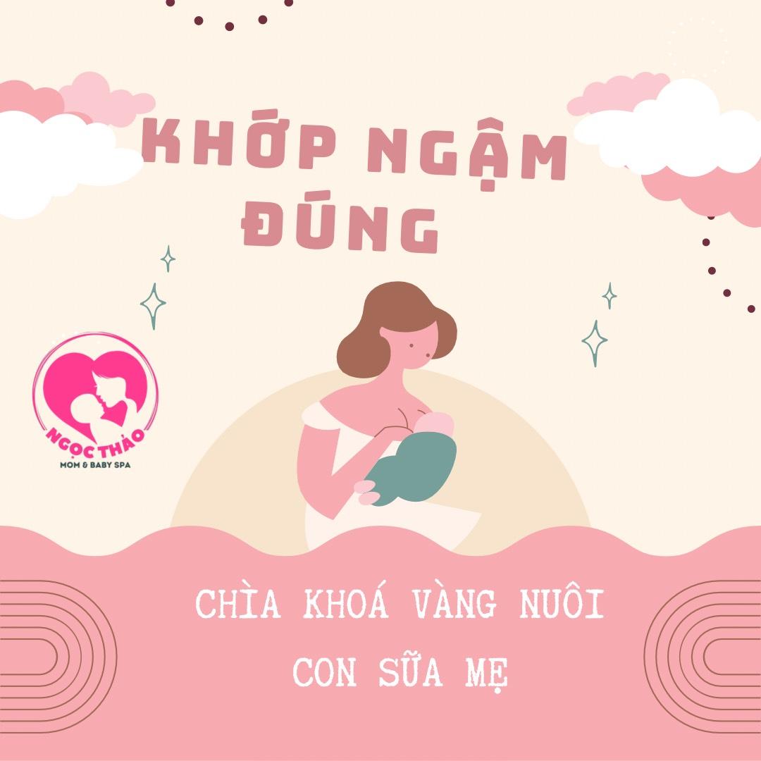 Cách chỉnh khớp ngậm đúng cho bé bú mẹ