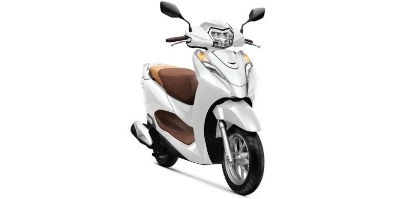 Honda Lead 2022 phiên bản cao cấp màu trắng