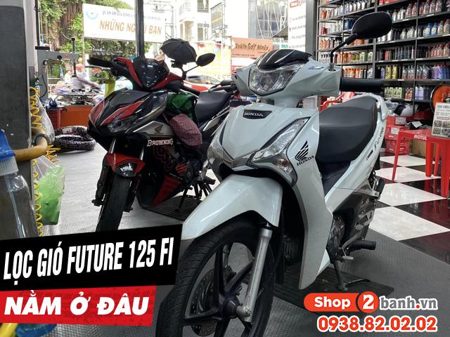 Lọc gió xe future 125 fi nằm ở đâu bao lâu thì nên thay mới - 1