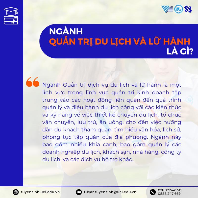 Ngành Quản trị Du lịch và Lữ Hành là gì