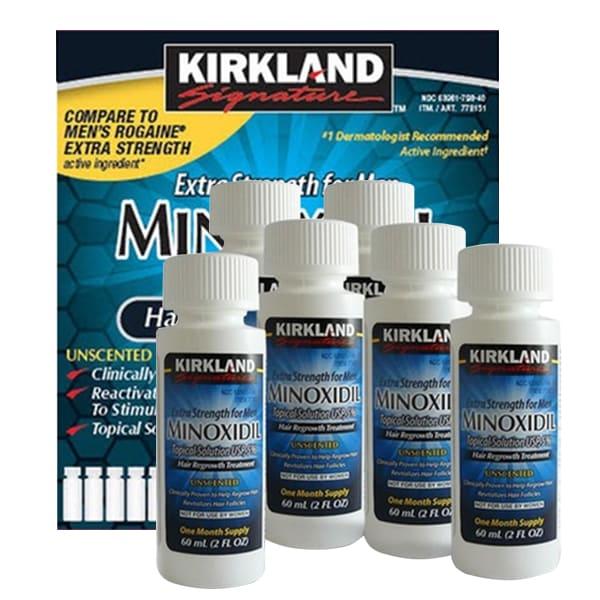 Thuốc mọc tóc mọc râu Minoxidil 5% Kirkland nguyên hộp