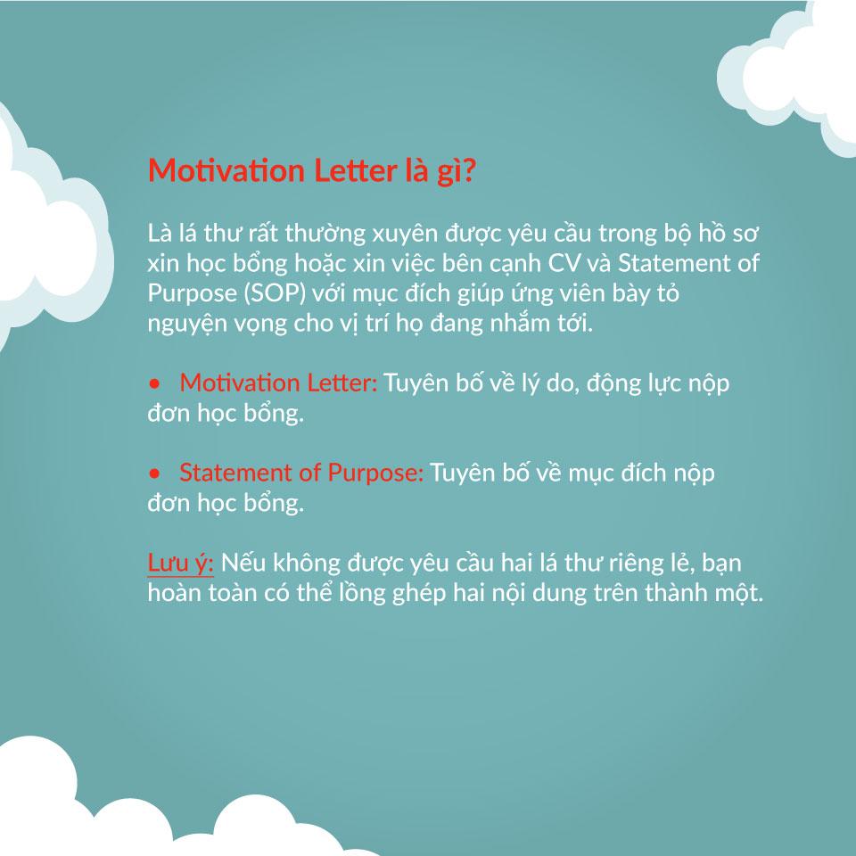 Motivation Letter Là Gì – Cách Viết Motivation Letter Đúng Chuẩn