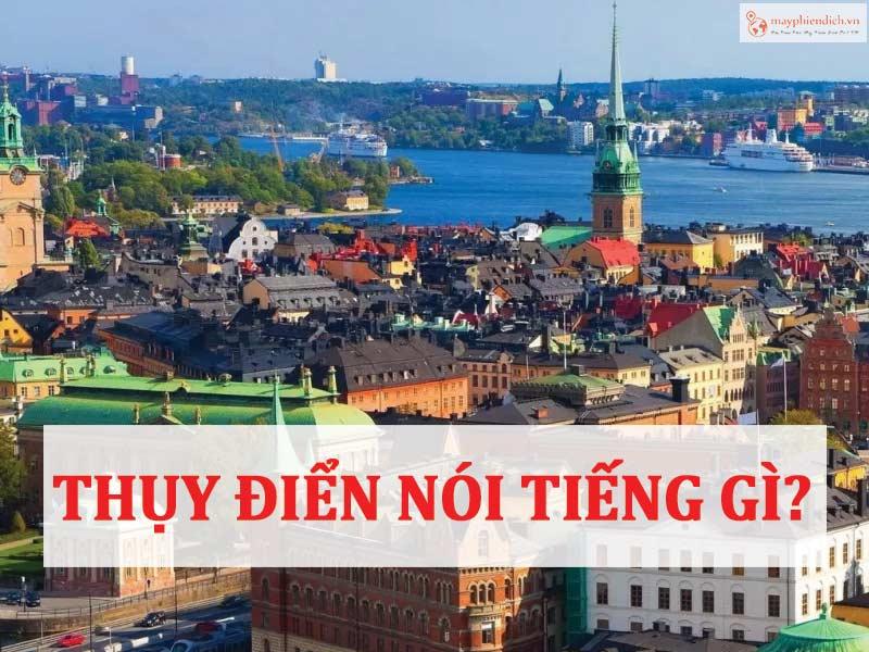 Người Thụy Điển nói tiếng gì