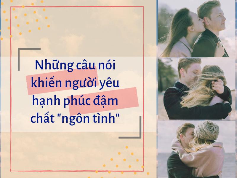 Những câu nói khiến người yêu vui cả ngày