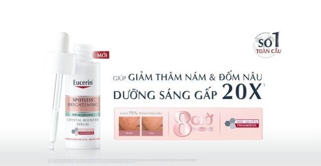 Banner Tinh chất giảm thâm nám cho da nhờn & hỗn hợp Eucerin Crystal Booster Serum