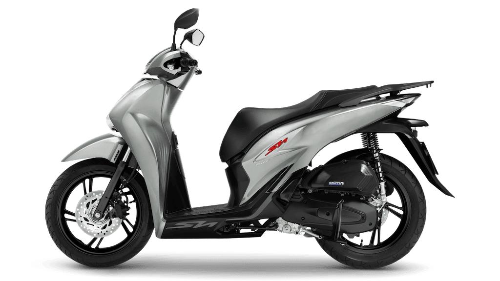 Nối tiếp đàn anh SH 350i, Honda SH 125/150i cũng có bản thể thao màu xám