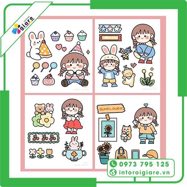 54+ Mẫu Sticker Cute, Sticker Dễ Thương Đáng Yêu