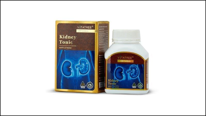 Viên uống bổ thận tráng dương Kidney Tonic Vitatree giúp tăng cường chức năng thận