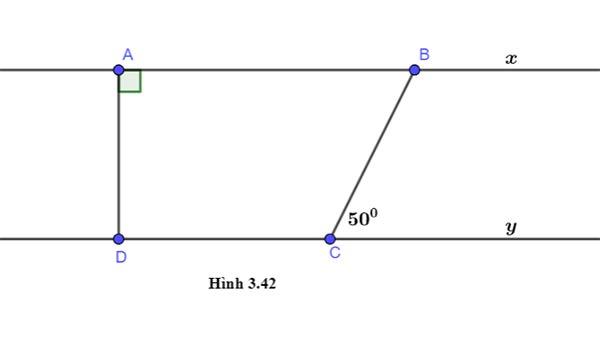 Toán 7 Bài 10: Tiên đề Euclid. Tính chất của hai đường thẳng song song  Giải Toán lớp 7 trang 51 - Tập 1 sách Kết nối tri thức với cuộc sống