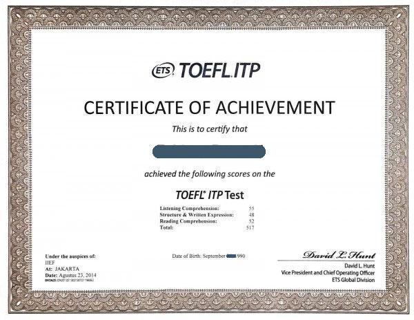 Chứng chỉ TOEFL ITP là gì? Có thời hạn bao lâu?