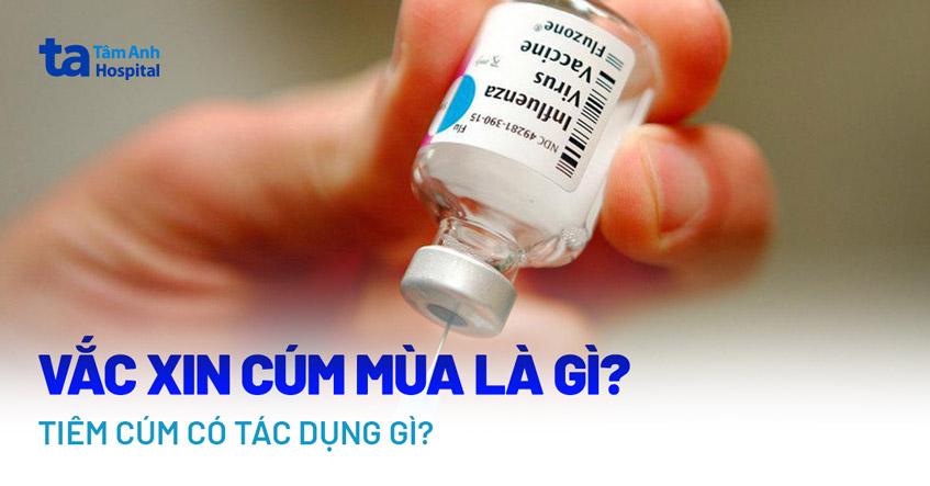 Vắc xin cúm mùa là gì? Tiêm cúm theo mùa có tác dụng gì?