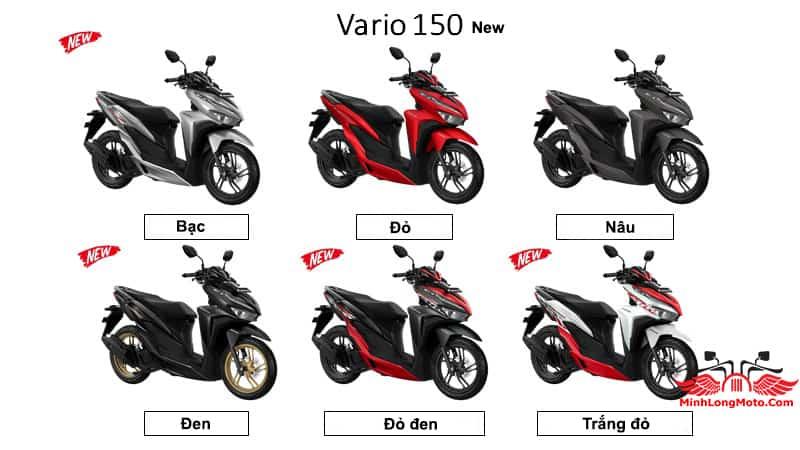 Màu mới Honda Vario 150 2021