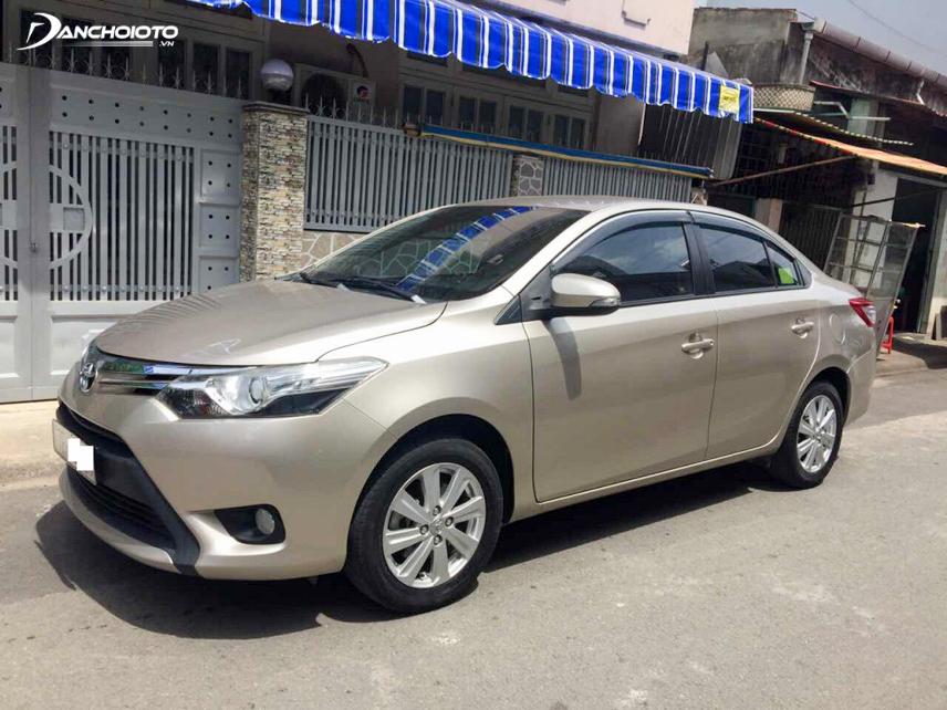 Vios G 2015 có thiết kế trẻ trung, khỏe khoắn