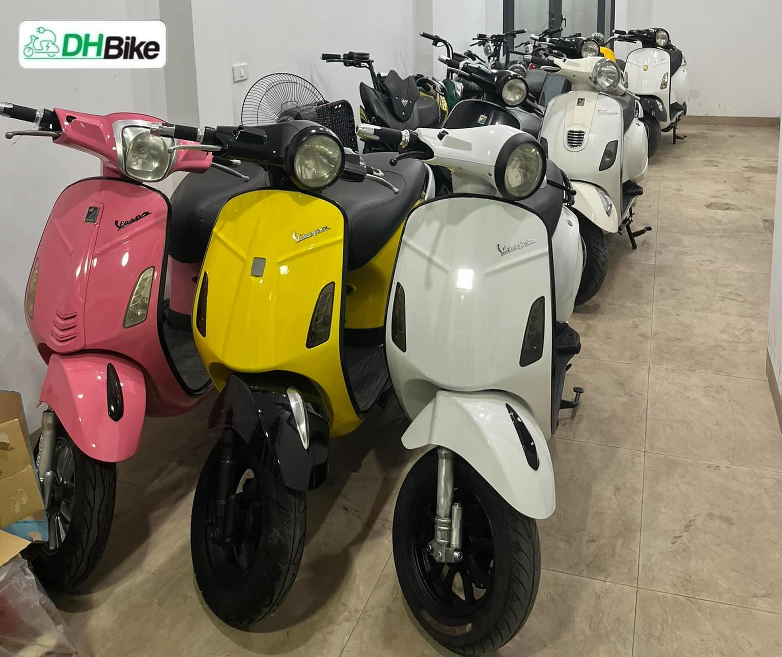 Xe máy điện Vespa nhiều màu lựa chọn