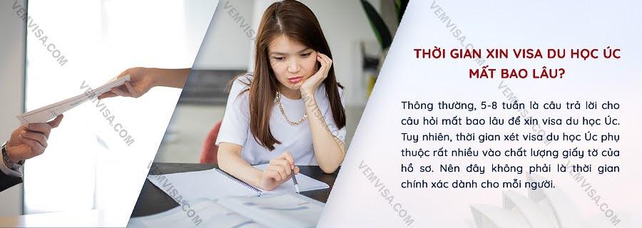 Thời gian xin visa du học Úc mất khoảng bao lâu?