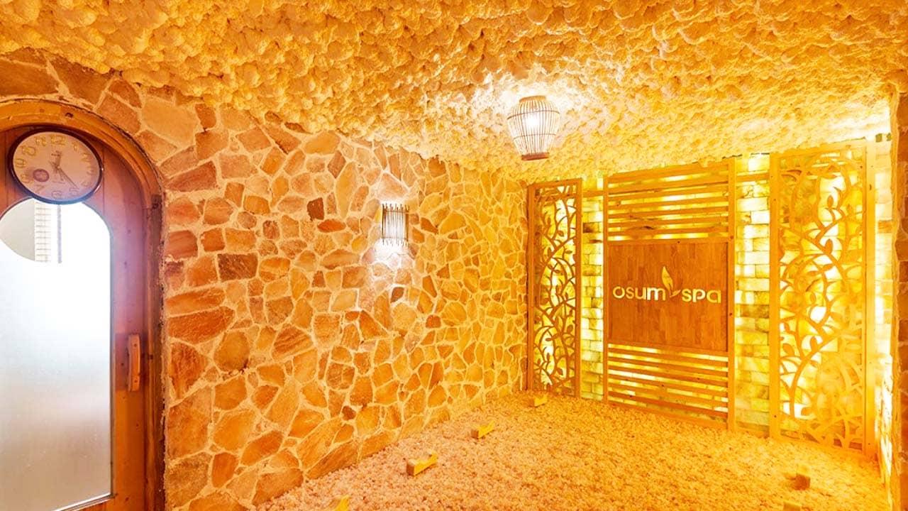 Phòng xông hơi đá muối Hà Nội Osum Spa. Nguồn: Internet