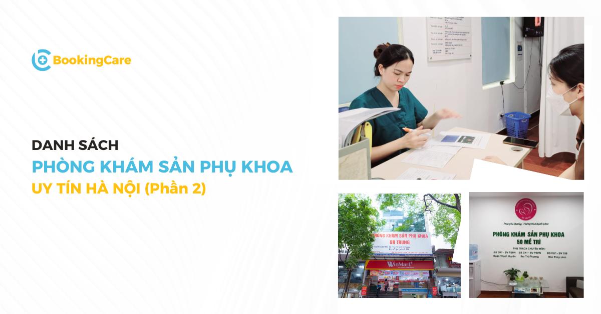 Top 5 Phòng khám Sản phụ khoa uy tín Hà Nội (Phần 2)