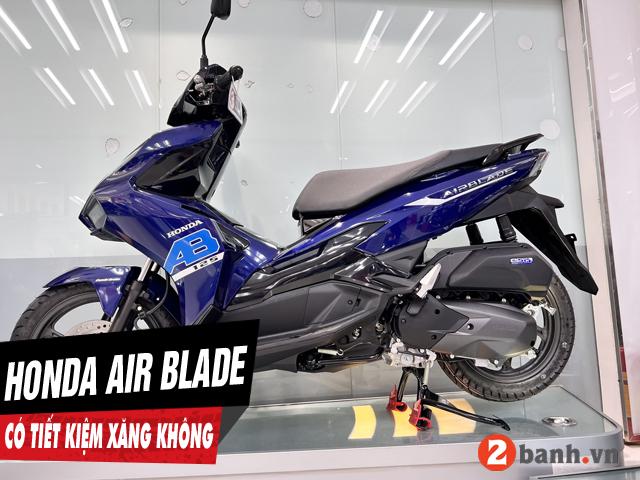 Bình xăng xe AB bao nhiêu lít? Honda Air Blade 2024 có tiết kiệm xăng không?