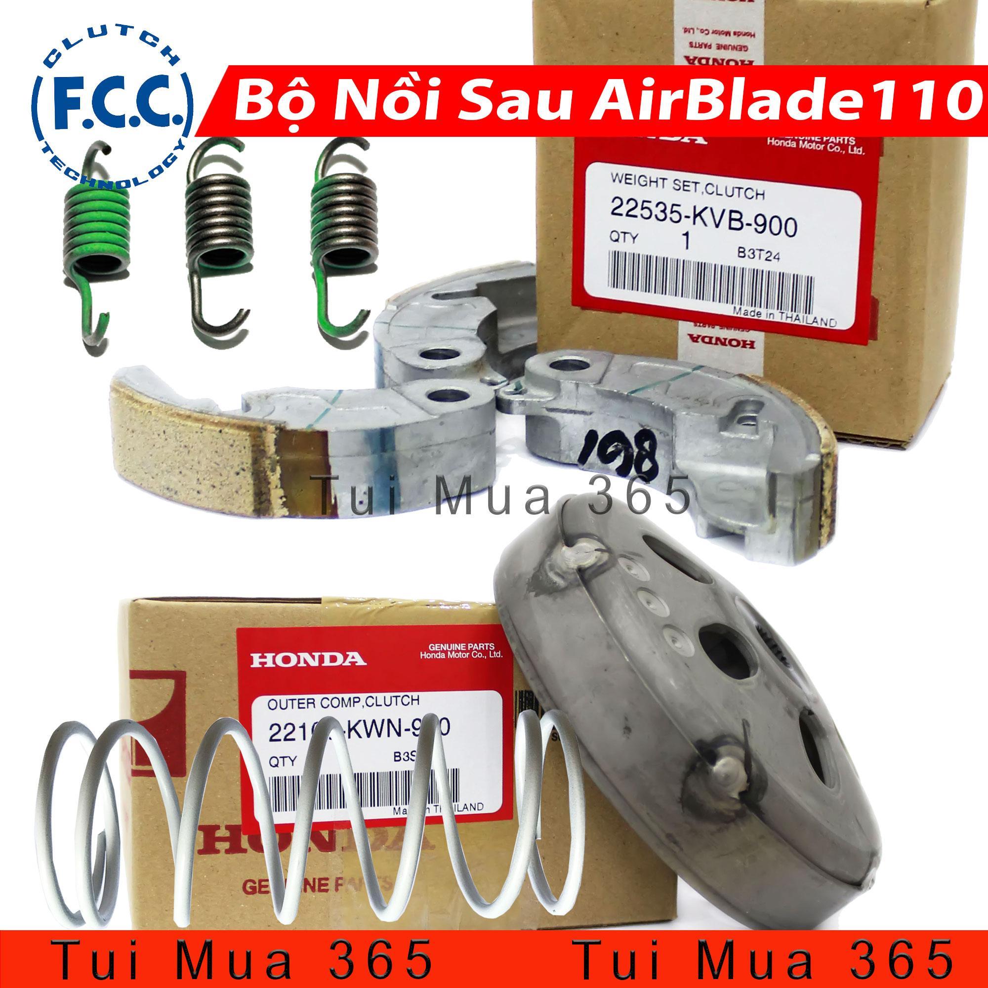 Bộ Nồi Sau Honda Thái Lan AB110, Click 110, Lead110, Janus