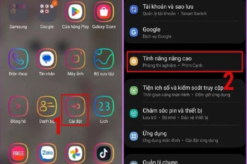 Cách chia đôi màn hình Samsung siêu đơn giản