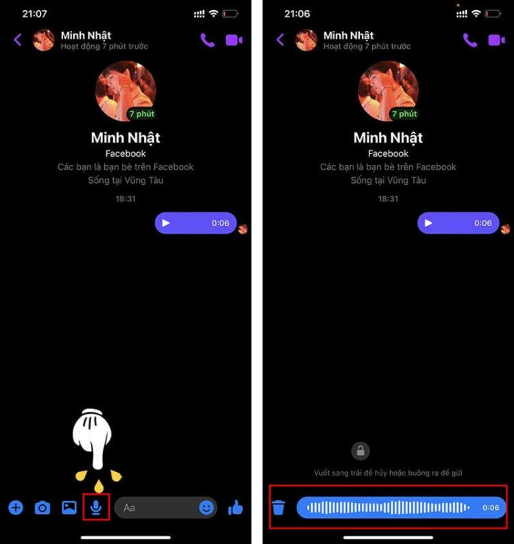 Hướng dẫn cách gửi file ghi âm qua Messenger dễ dàng