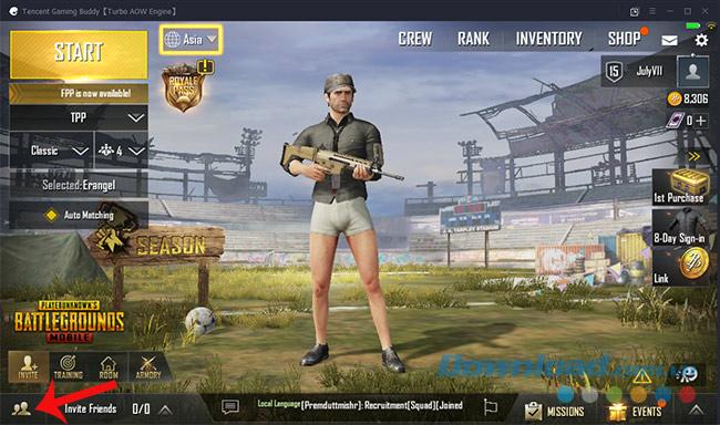 Cách kết bạn chơi game PUBG Mobile