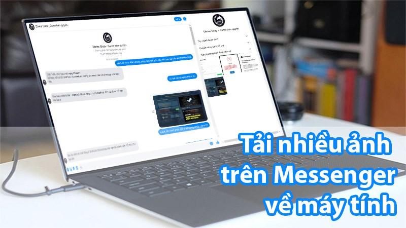 Tải nhiều ảnh trên Messenger về máy tính